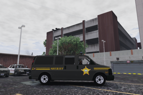 Ohio Sheriff Transport Van